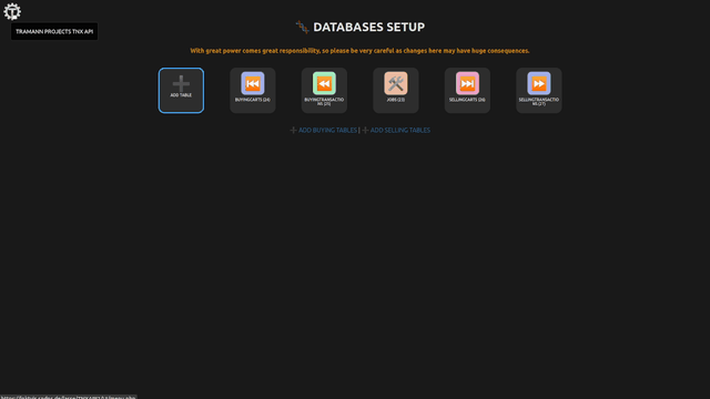 Entry form for editing data records
